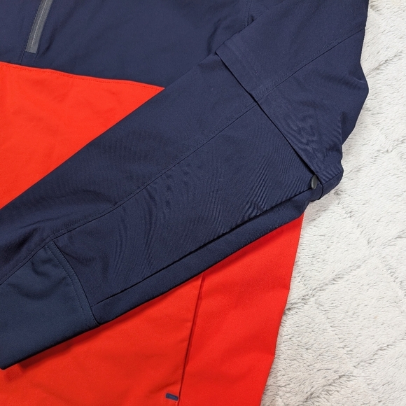 Polo Ralph Lauren Jacket Mens XL Blue Orange ½ Zip Golf Windbreaker Pullover - Picture 4 of 9